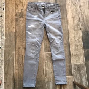 Old navy rockstar jeans in grey